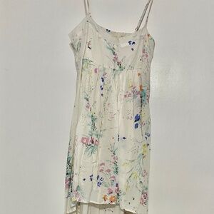 Floral High Low Dress